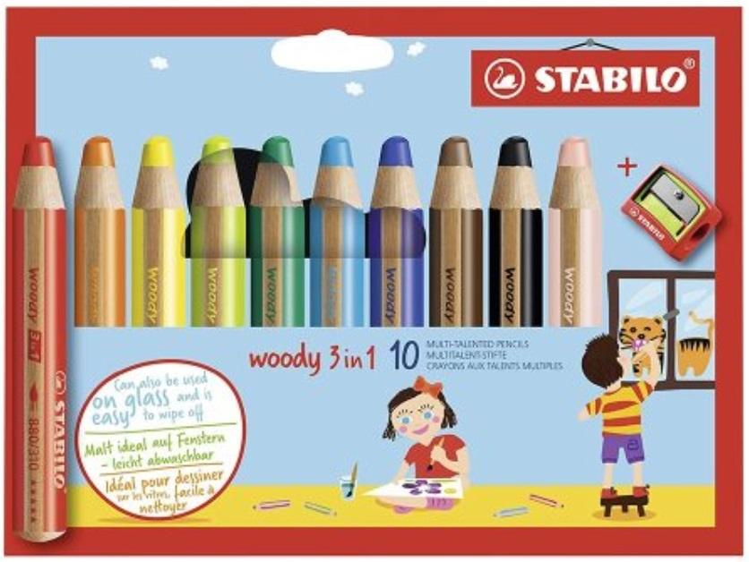 Pastelky Stabilo 10 ks.